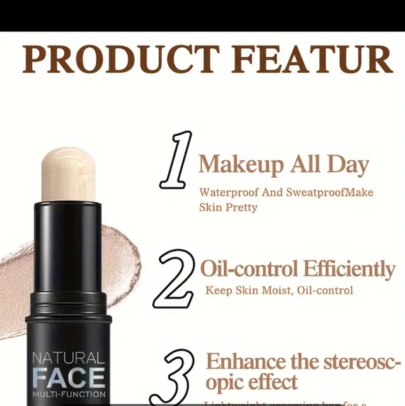 4 piece contour set includes shaping brush - Picture 2 of 8